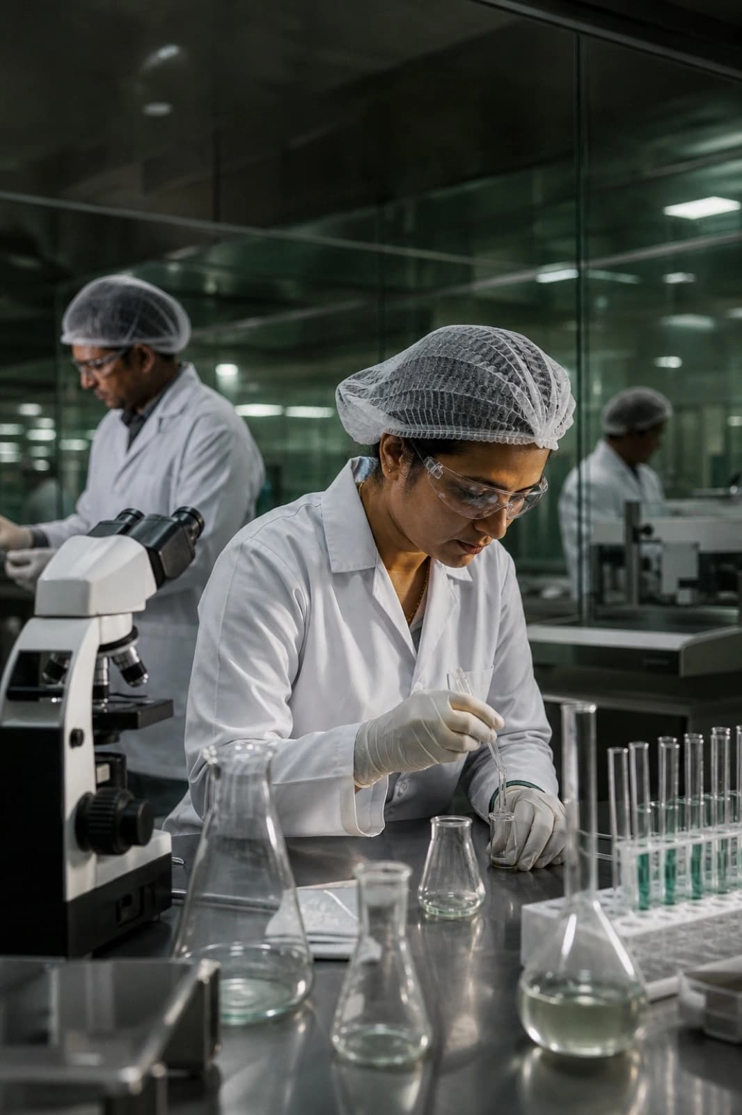 Pharmaceutical research laboratory