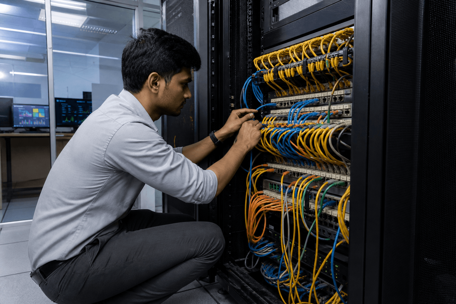 Racks and branches under one operating model