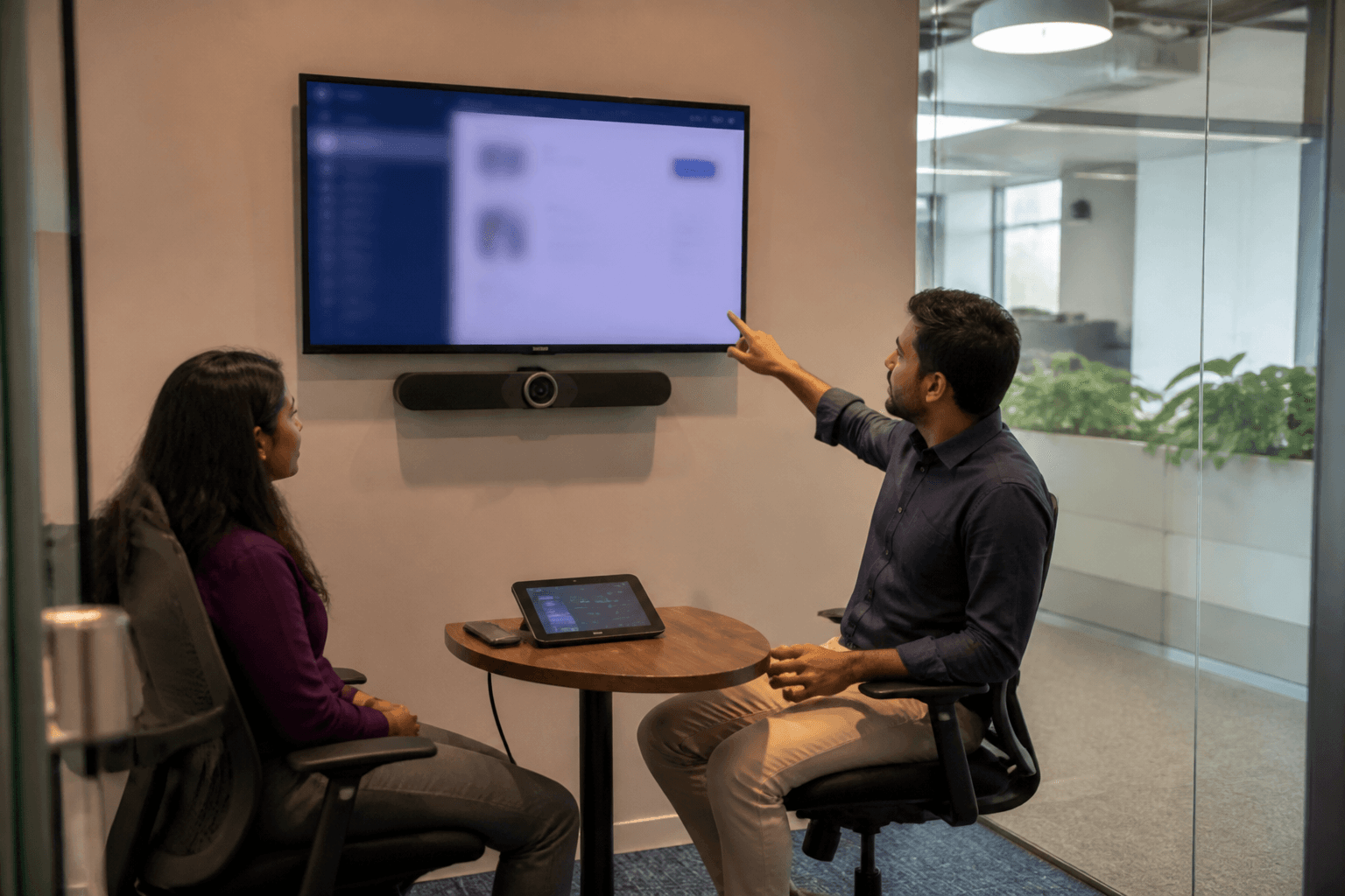 Logitech solutions in use