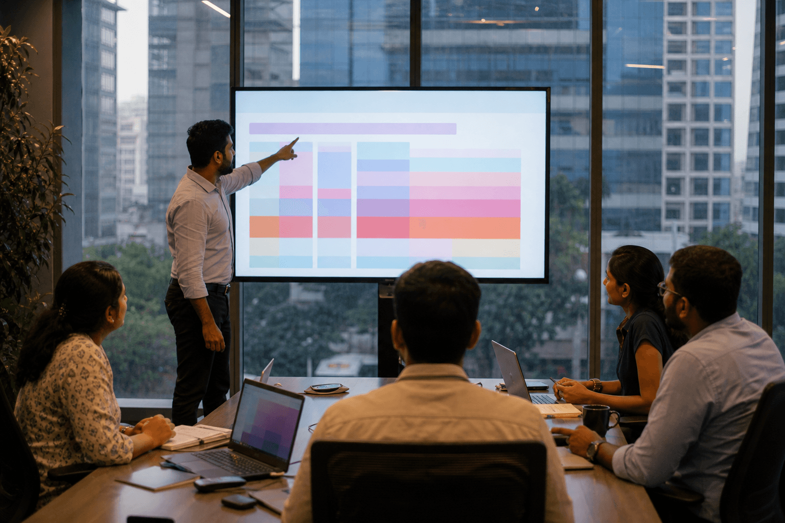 LED and LCD chosen with intent