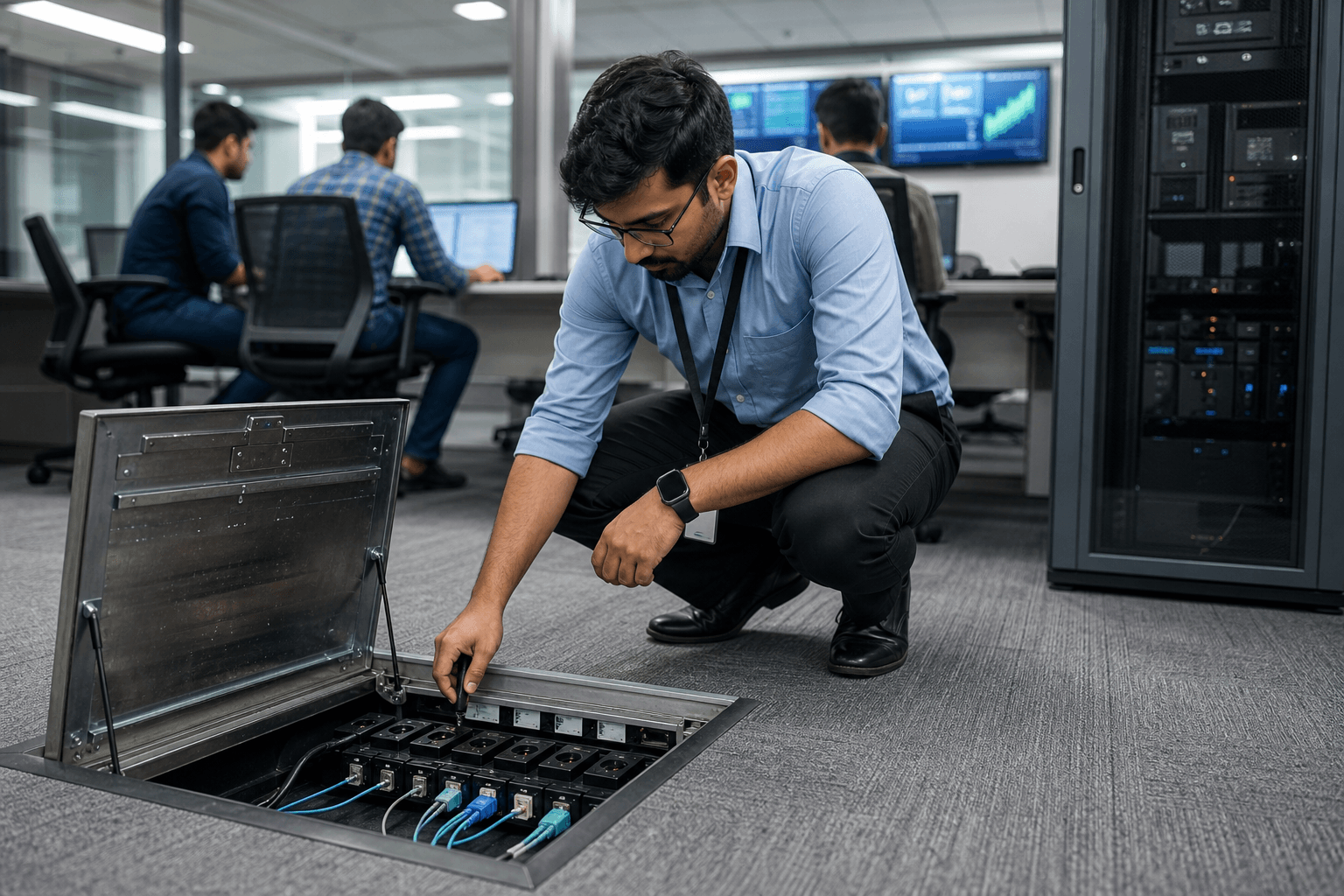 Secure by route, visible by design