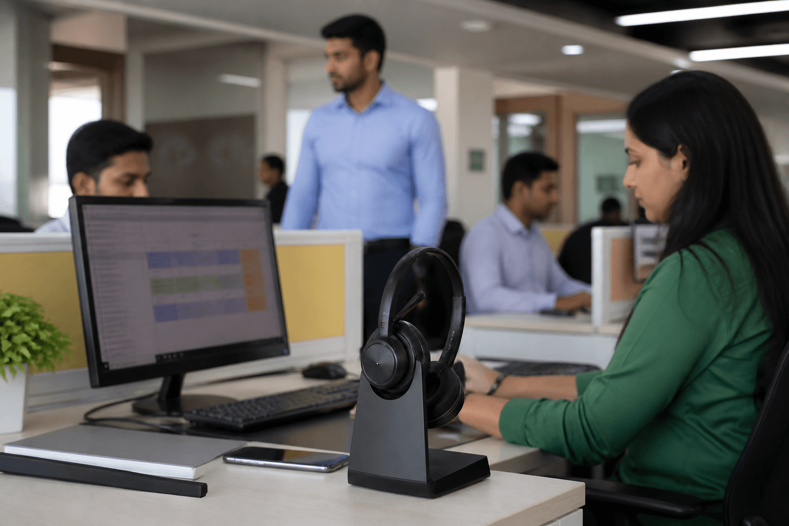 Clear calls in real offices