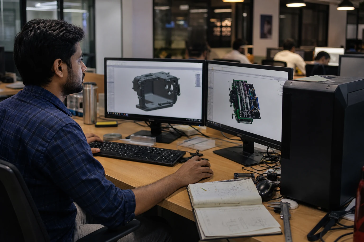 Power at the desk, sized to the application