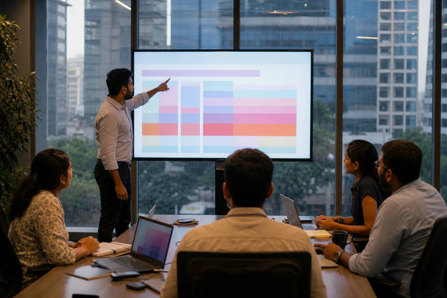 LED and LCD chosen with intent